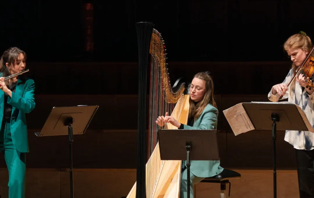 Aglica Trio performing