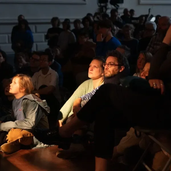 Focus on the audience during a show