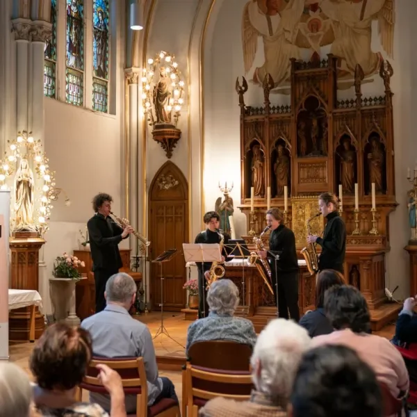 Klarafestival in de Zorg 2025 concert Effel Quartet