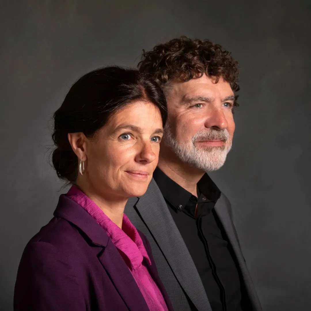 An De bisschop & Filip Verneert portret